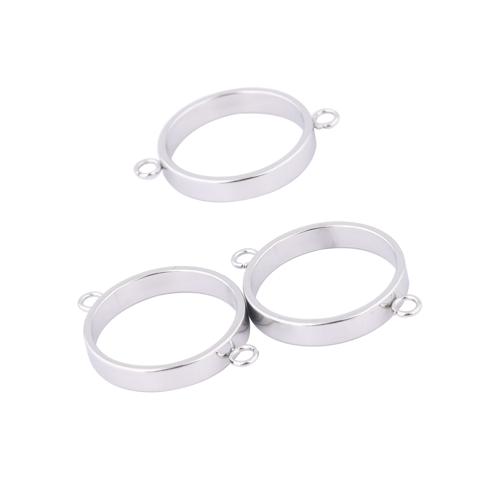 Resin Art Bracelet - 10pcs Stainless Steel 14mm Open Bezel