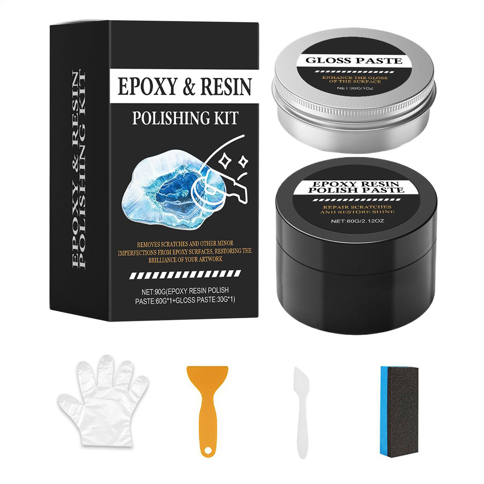 Resin Art Kit For Beginners - Epoxy resin high gloss polishing paste