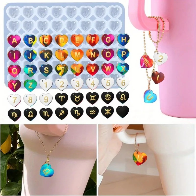Resin Art Bracelet - 1pc DIY Epoxy Resin Mold Numbers