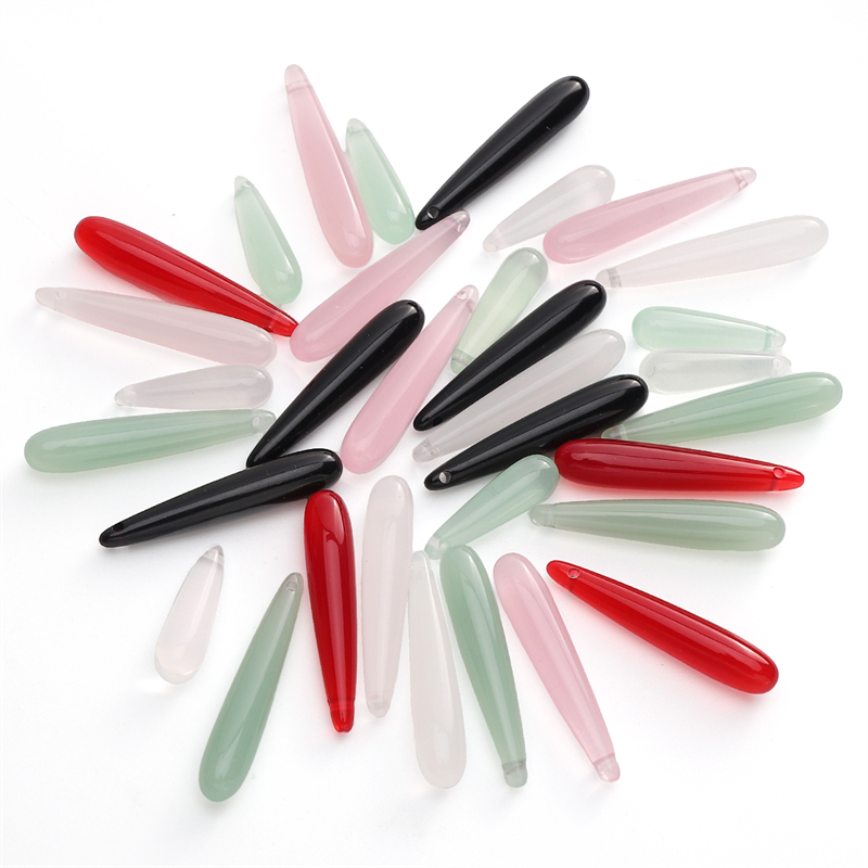 Resin Art Jewellery Kit - 5pcs Beads Resin Teardrop Shape Loose