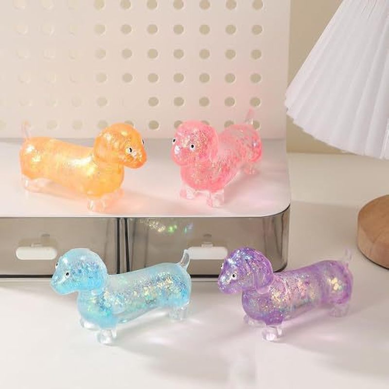 Resin Art Tools - Glitter Dachshund Soft Stretch Squeeze Gadget