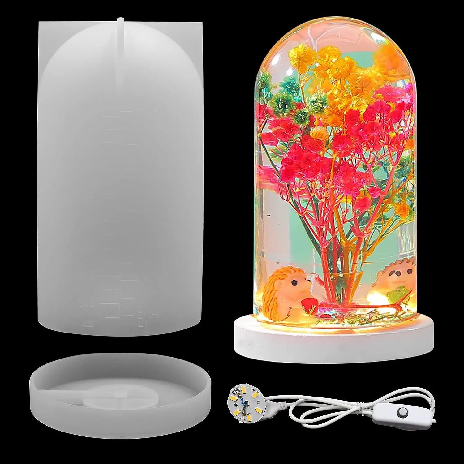 Resin Art Guide - DIY Crystal Epoxy Resin Mold Led