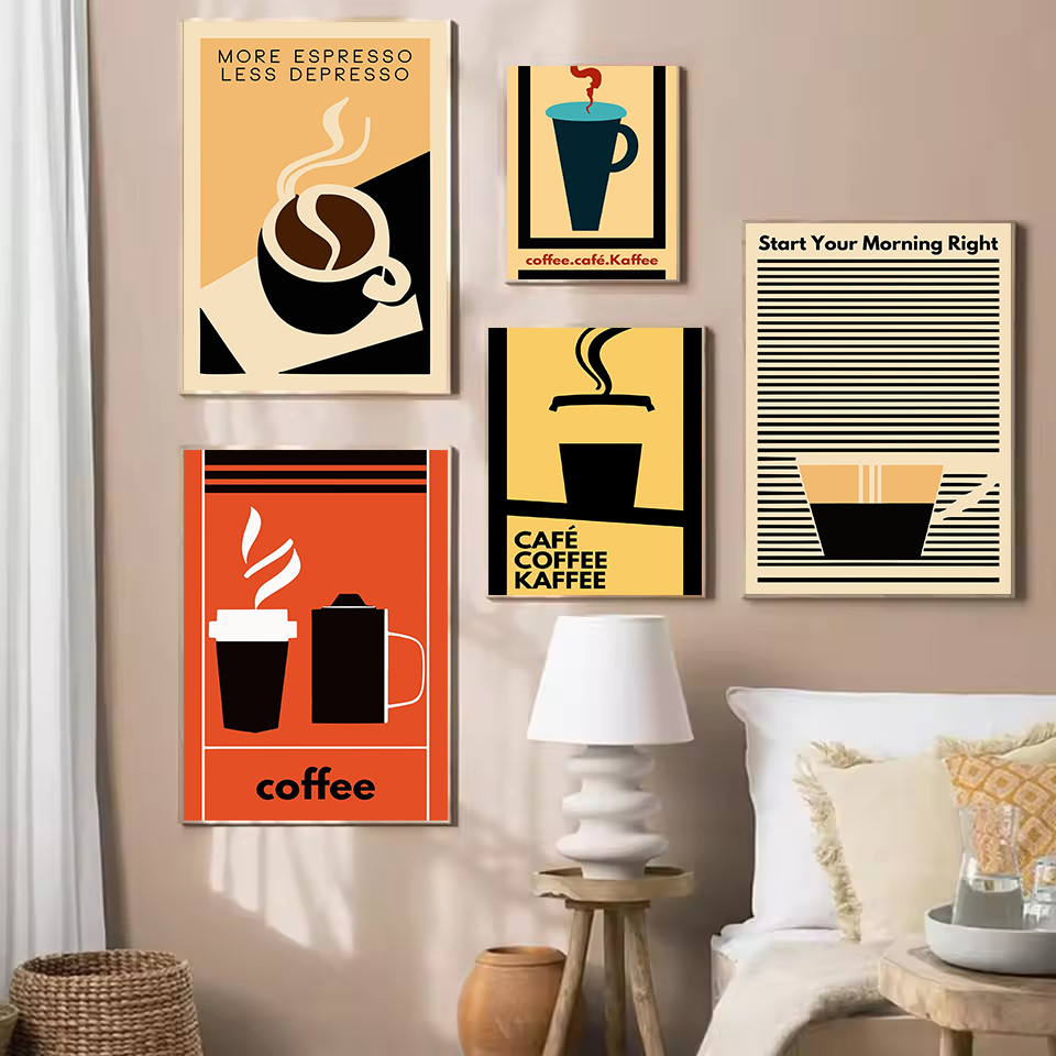 Resin Art Quote - Retro Minimalist Funny Coffee Quotes More