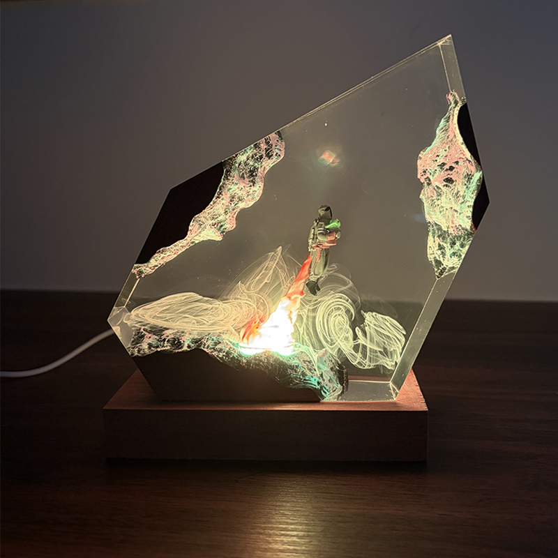 Resin Art Light - Sci-fi Anime Figure Organism Resin Table