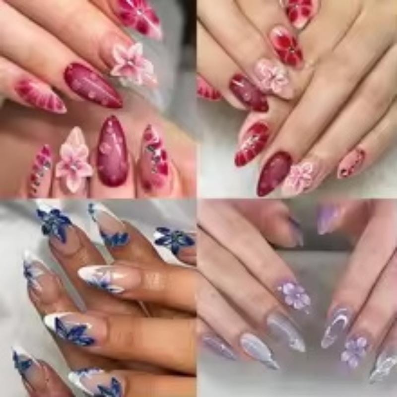 Resin Art Using Flowers - Silicone 3D Flower Nail Mold for