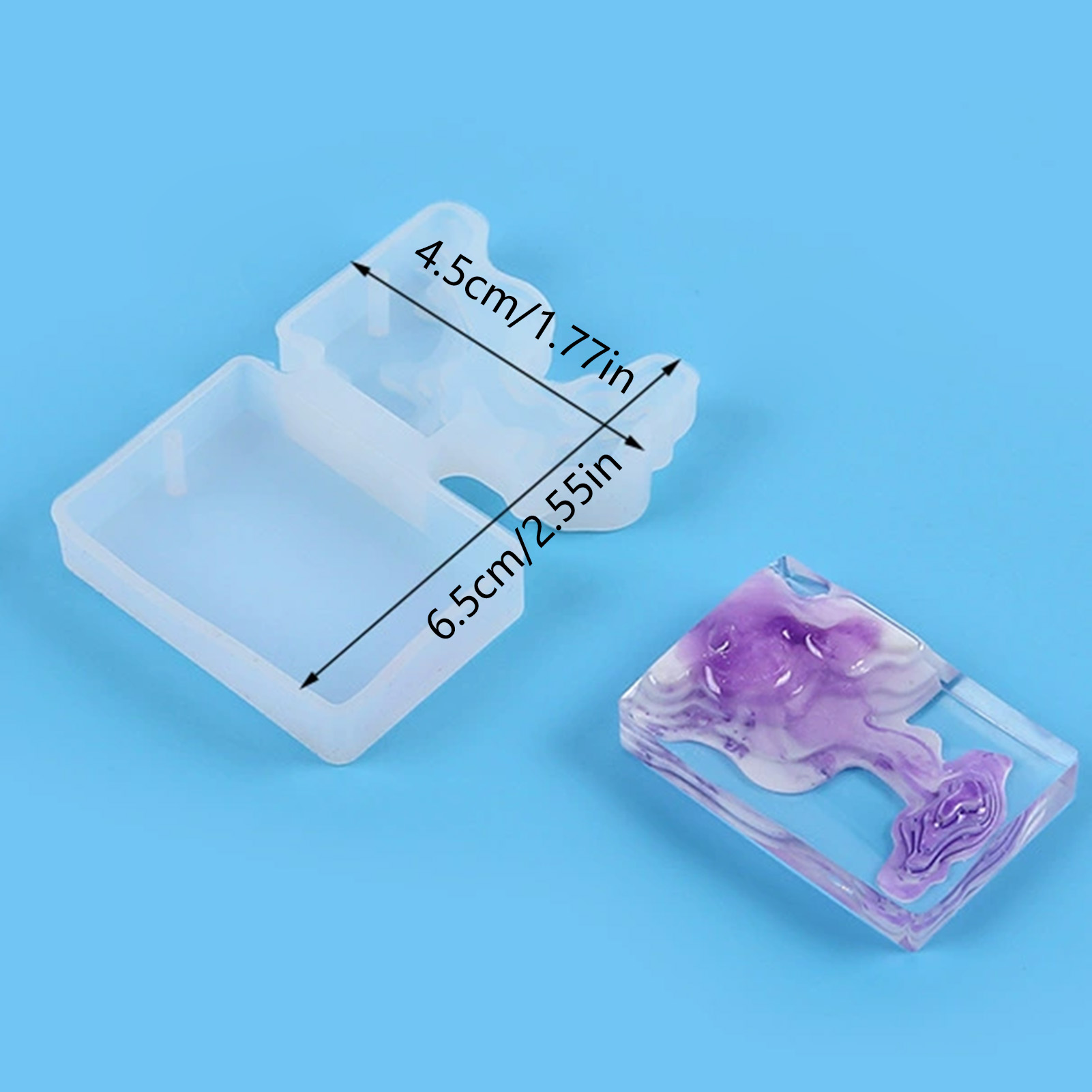 3pcs DIY Crystal Mold Set Roun - Resin Art Geode recension och pris