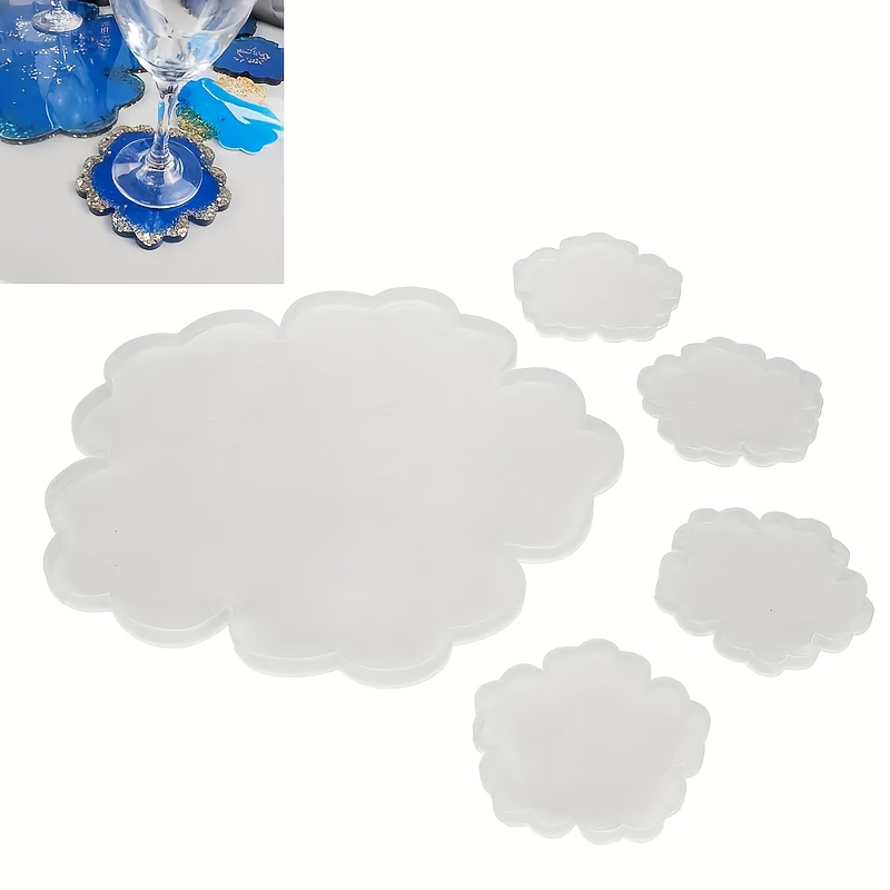 5pcs Mirror Large Flower Small - Resin Art Guide recension och pris