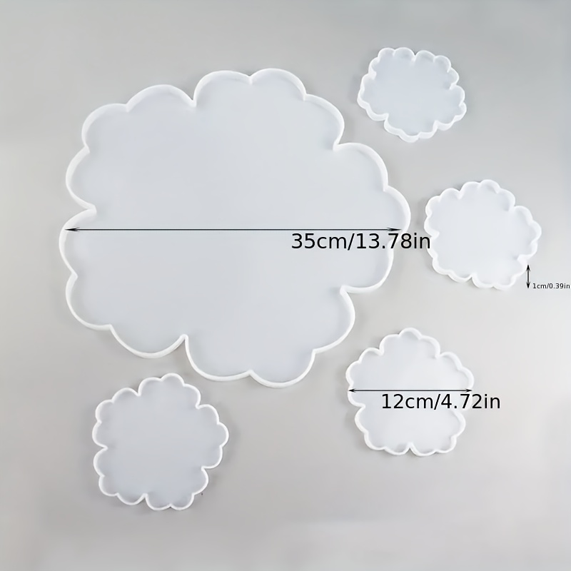 5pcs Mirror Large Flower Small - Resin Art Guide recension och pris