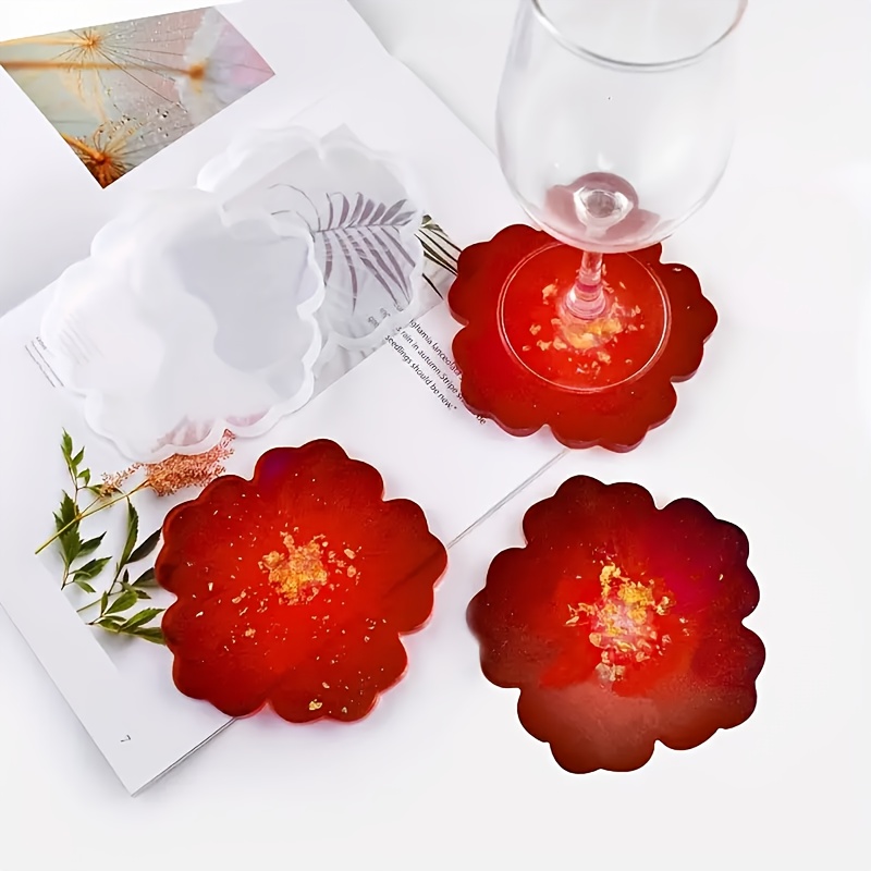 5pcs Mirror Large Flower Small - Resin Art Guide recension och pris