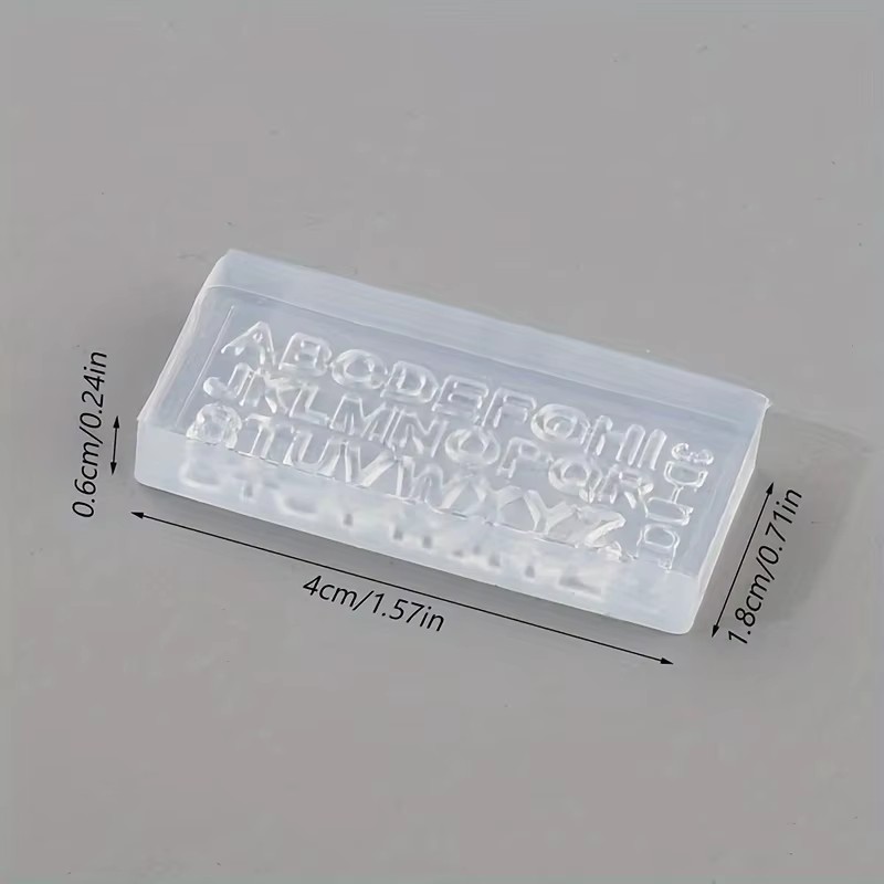 3D Letter Nail Art Silicone Mo - Resin Art Zone recension och pris