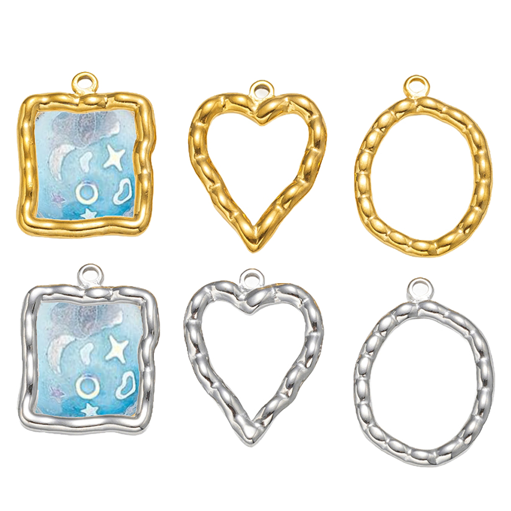 5pcs Stainless Steel Heart Rou - Resin Art Heart recension och pris