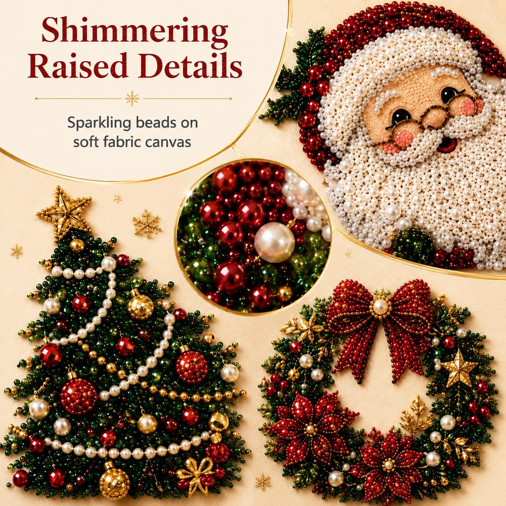 Christmas Santa Claus Pearl Ar - Resin Art For Kids recension och pris