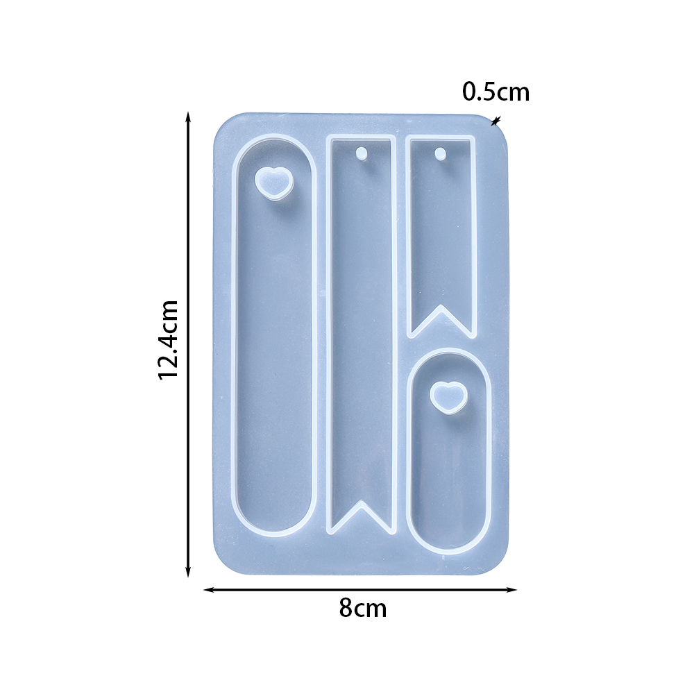 Oval Bookmark Silicone Mold He - Resin Art Made Simple Book recension och pris