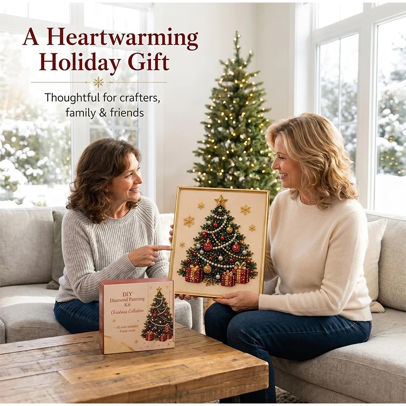 Christmas Pearl Diamond Painti - Resin Art Kit For Beginners recension och pris