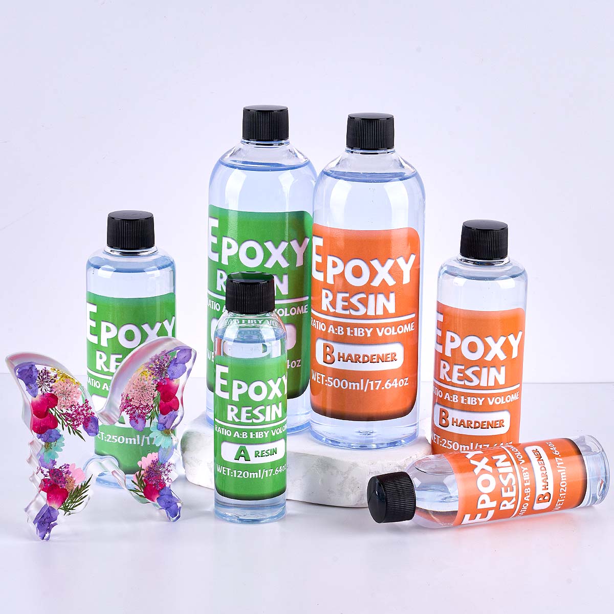 1:1 Ratio Epoxy Resin Kit Anti - Resin Art Tools recension och pris