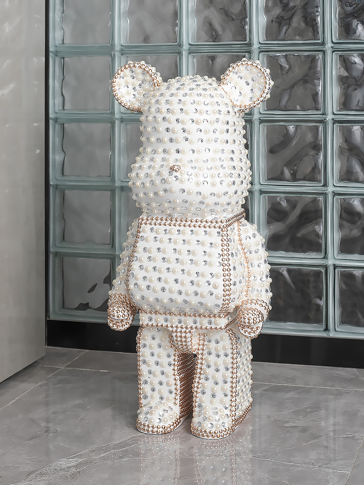 Cartoon Bear Ornament Home Dec - Resin Art Floor recension och pris