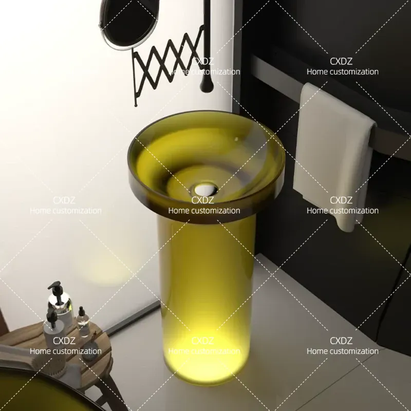 Integrated Floor to Ceiling Ba - Resin Art Floor recension och pris