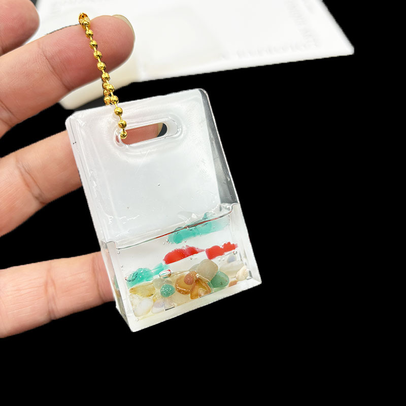 Handmade Epoxy Handbag Bag Sil - Resin Art Guide recension och pris