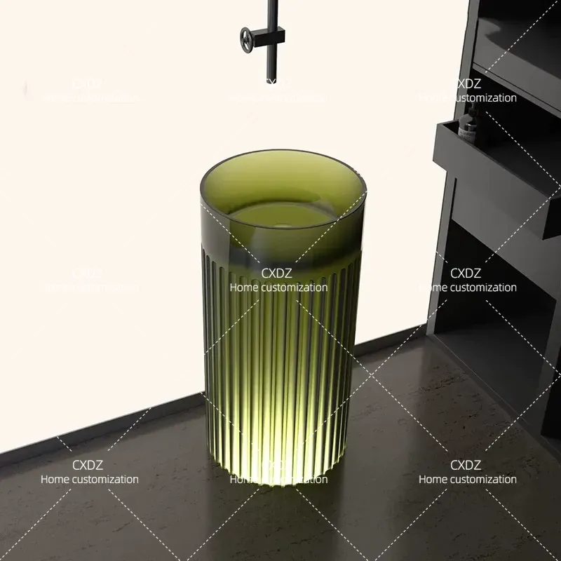 Integrated Floor to Ceiling Ba - Resin Art Floor recension och pris