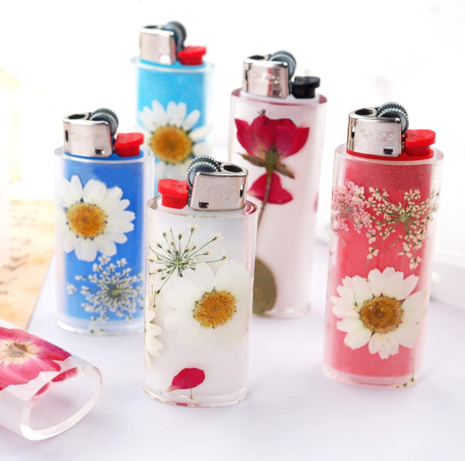 DIY Lighter Case Cover Silicon - Resin Art Tools recension och pris