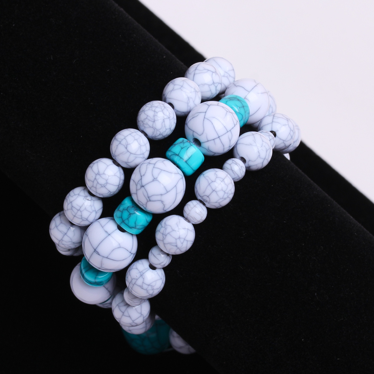 6-16mm 50-5Pcs  Imitated Stone - Resin Art Bracelet recension och pris