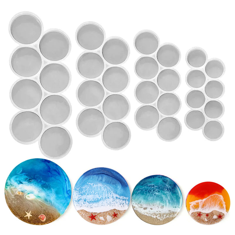 1.25-2 inch Circle Grip Round  - Resin Art Tools recension och pris