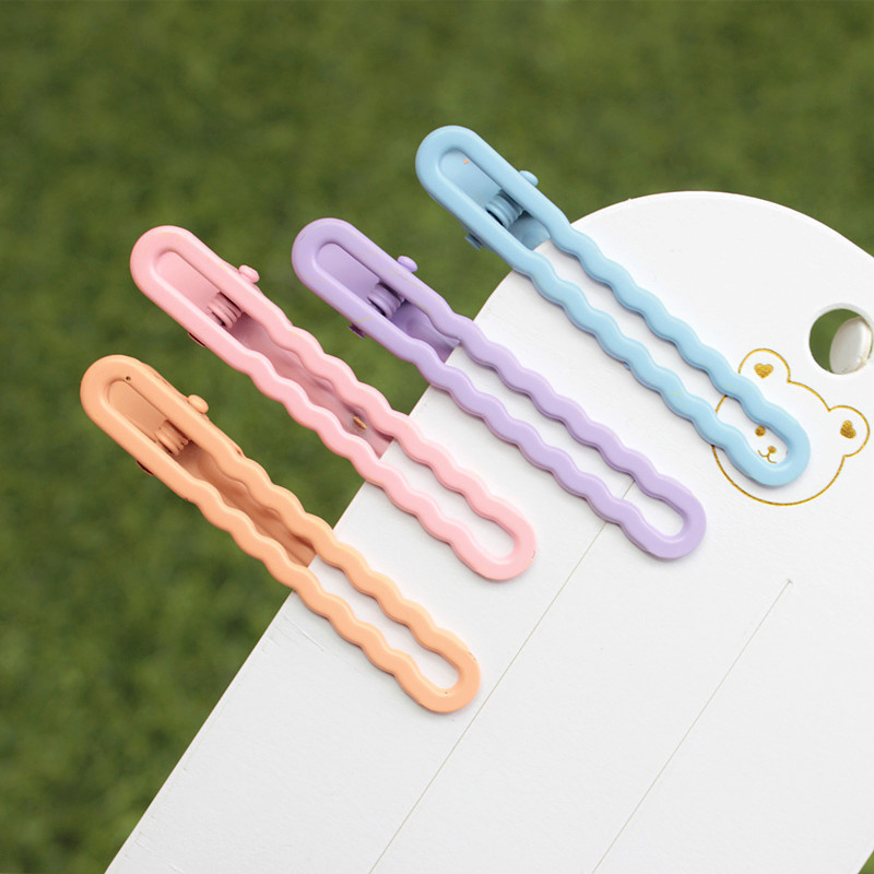 Colorful niche wave hair clip, - Resin Art For Kids recension och pris