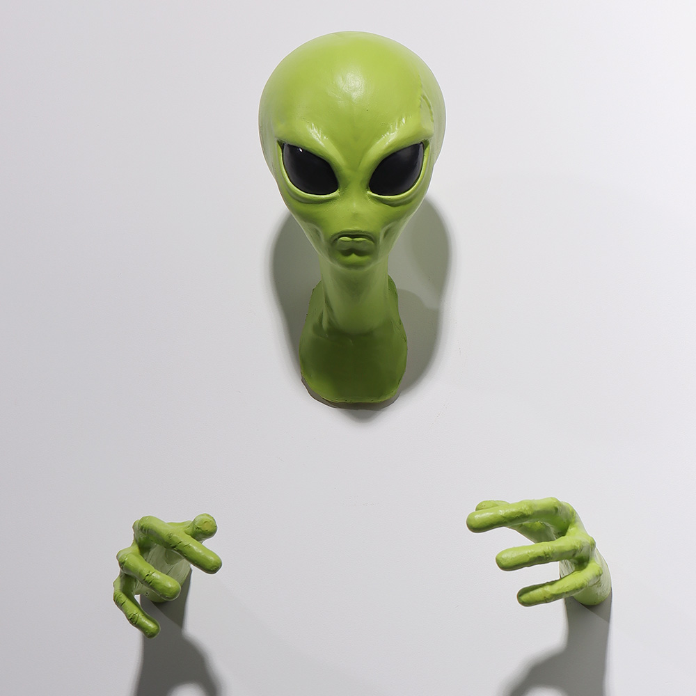 UFO Alien Wall Art Hanging Orn - Resin Art Zone recension och pris