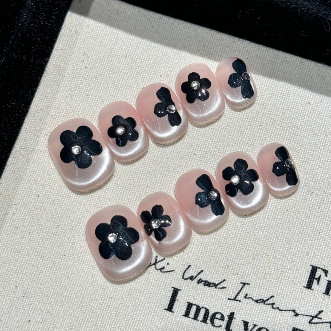 10pcs Handmade Pressed Short R - Resin Art Using Flowers recension och pris