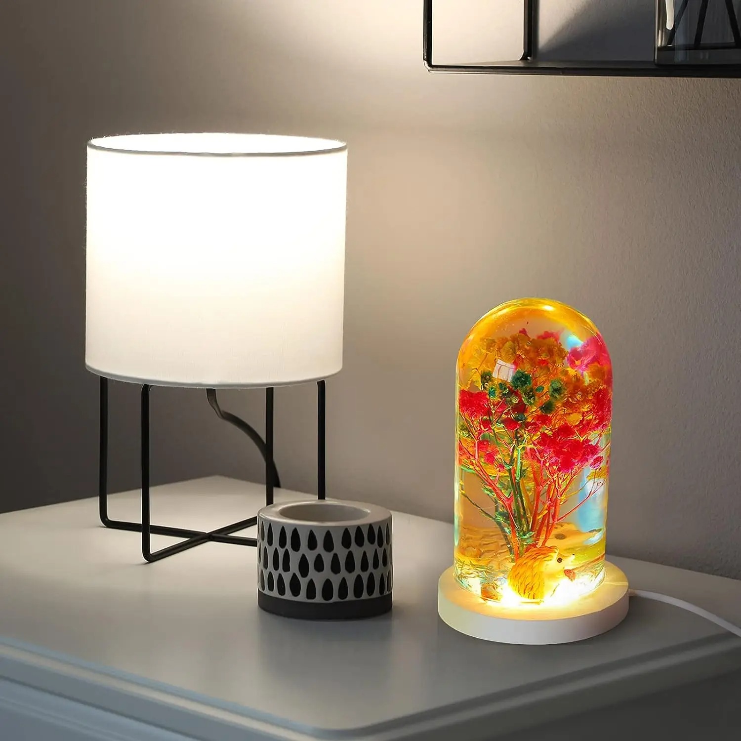 DIY Crystal Epoxy Resin Mold L - Resin Art Guide recension och pris