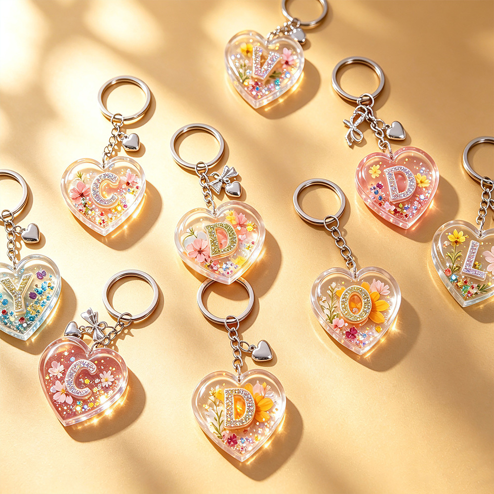 Complete 26 Letters & Heart Si - Resin Art Heart recension och pris