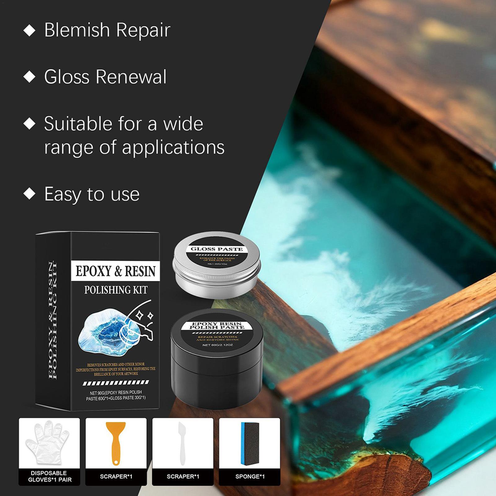 Epoxy Polishing Kit Luster Res - Resin Art Kit For Beginners recension och pris