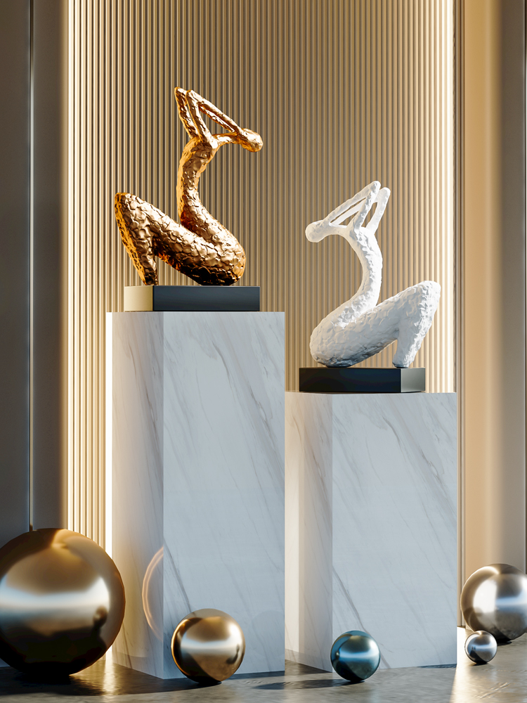 Home Decor Sculpture Creative  - Resin Art Floor recension och pris