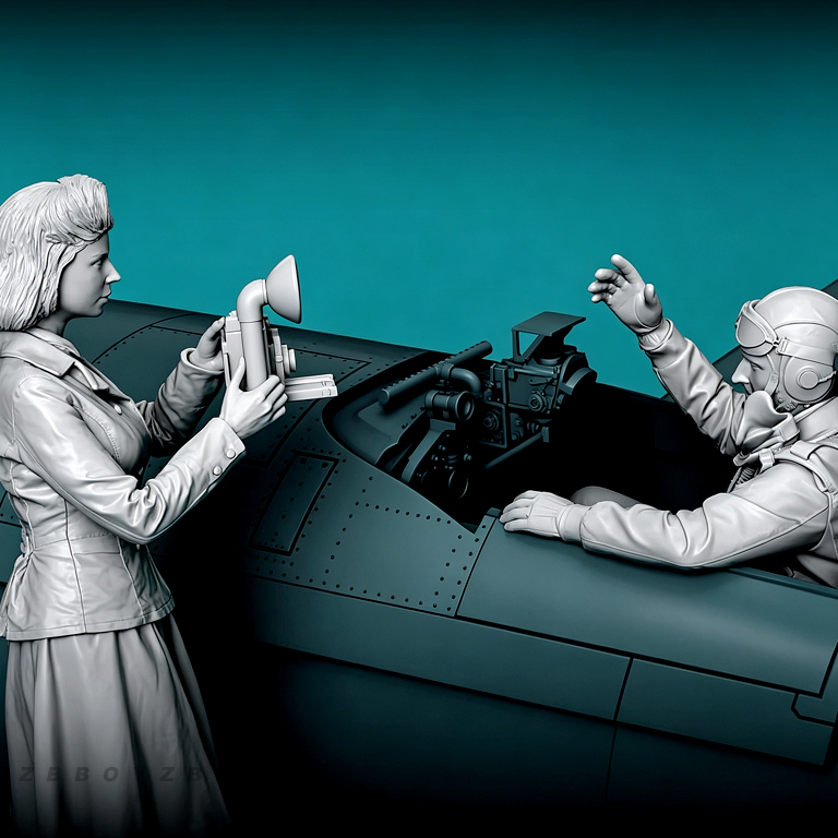 1/48  Two person resin model k - Resin Art Kit For Beginners recension och pris