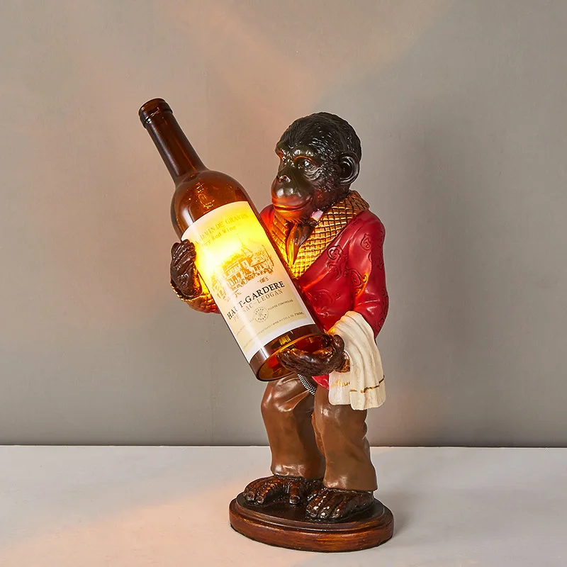 Retro Monkey Lamp Vintage Resi - Resin Art Floor recension och pris