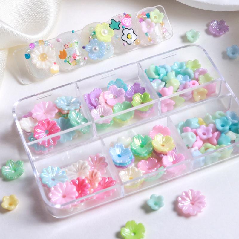 6 Grids Mini Resin Flower Nail - Resin Art Using Flowers recension och pris