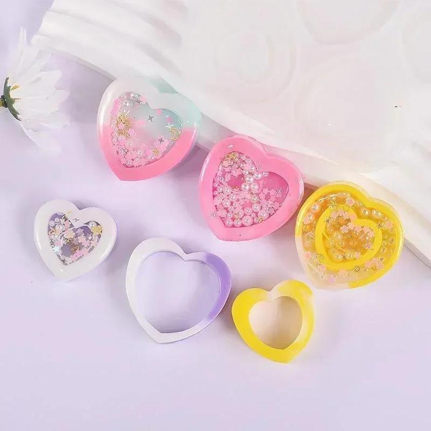1 Pcs New Resin Shaker Silicon - Resin Art Heart recension och pris