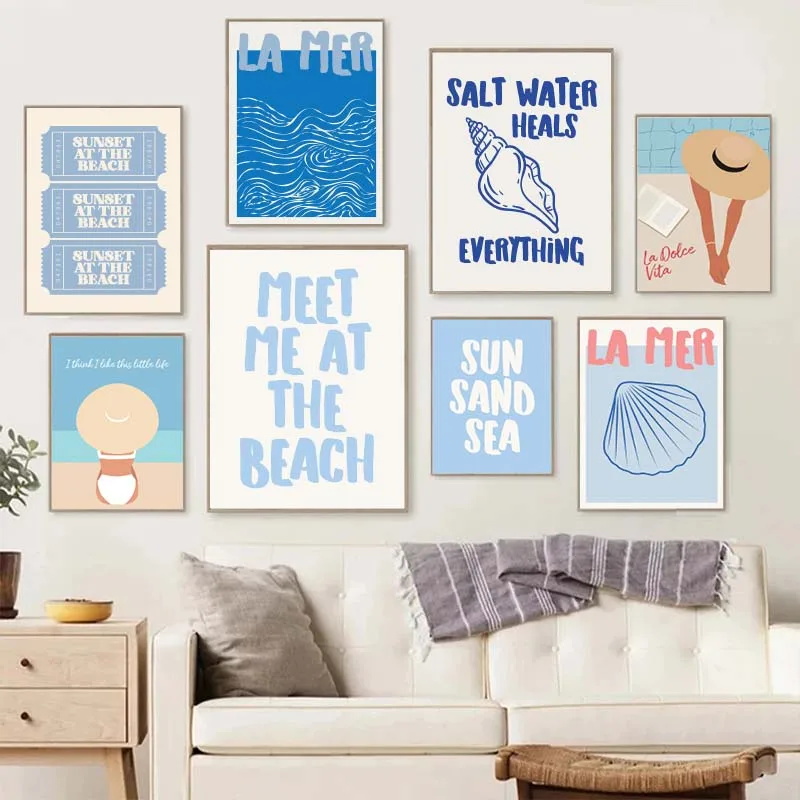Seashells Meet Me At The Beach - Resin Art Quote recension och pris