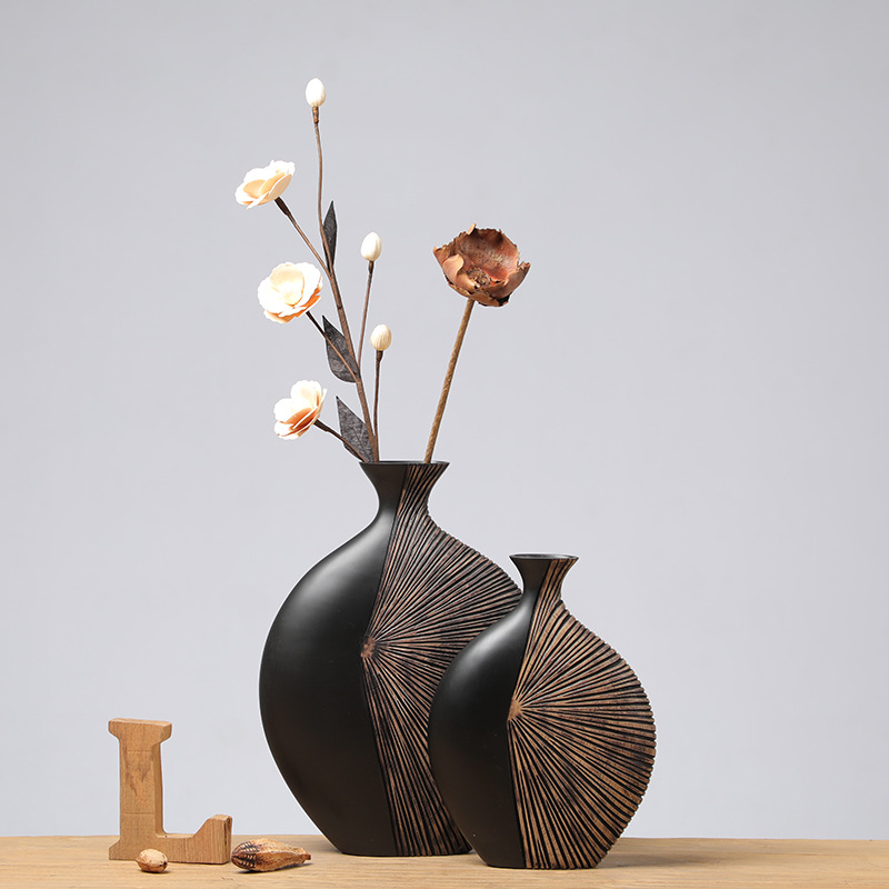 Retro Tall Resin Floor Vase, E - Resin Art Floor recension och pris