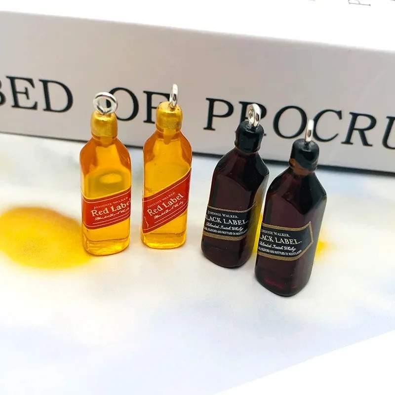 10Pcs Tiny Wine Bar Bottle Res - Resin Art Jewellery Kit recension och pris