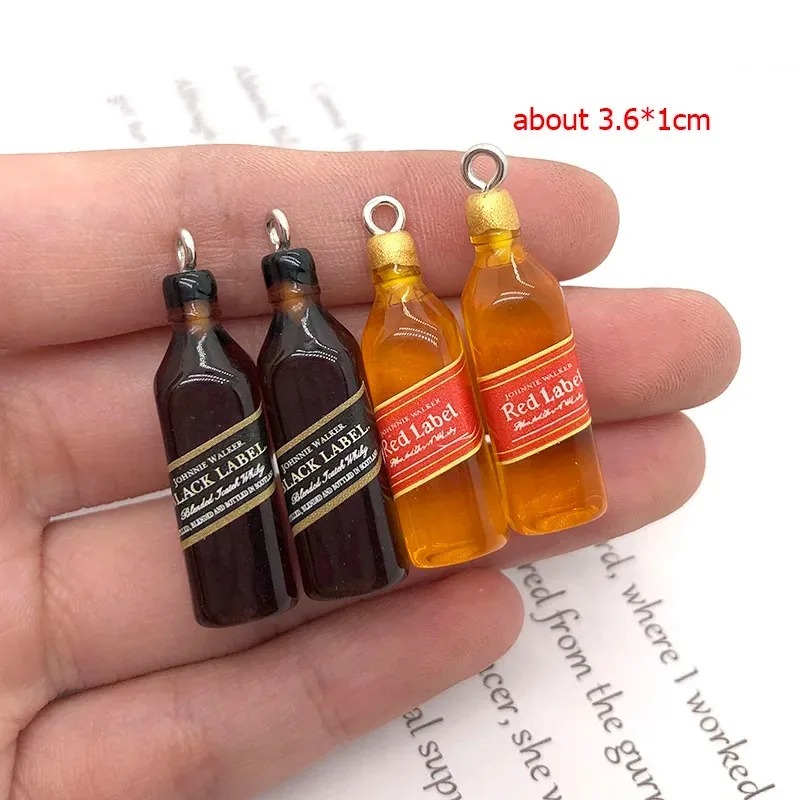 10Pcs Tiny Wine Bar Bottle Res - Resin Art Jewellery Kit recension och pris