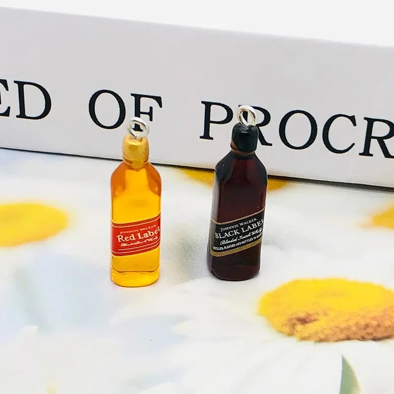 10Pcs Tiny Wine Bar Bottle Res - Resin Art Jewellery Kit recension och pris