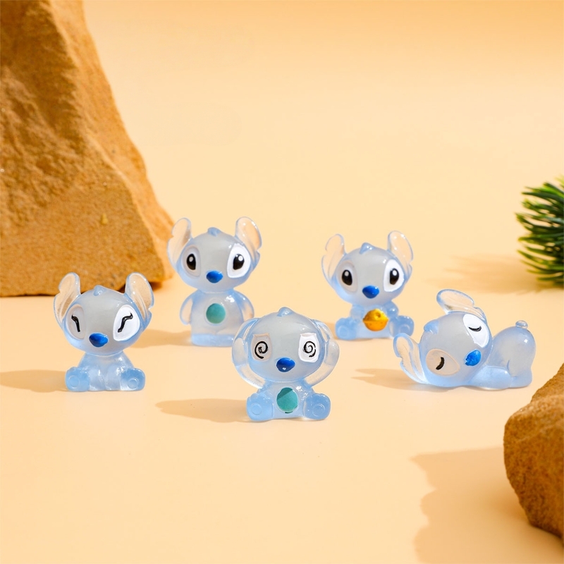 5PCS Lilo & Stitch Cute Cartoo - Resin Art Light recension och pris