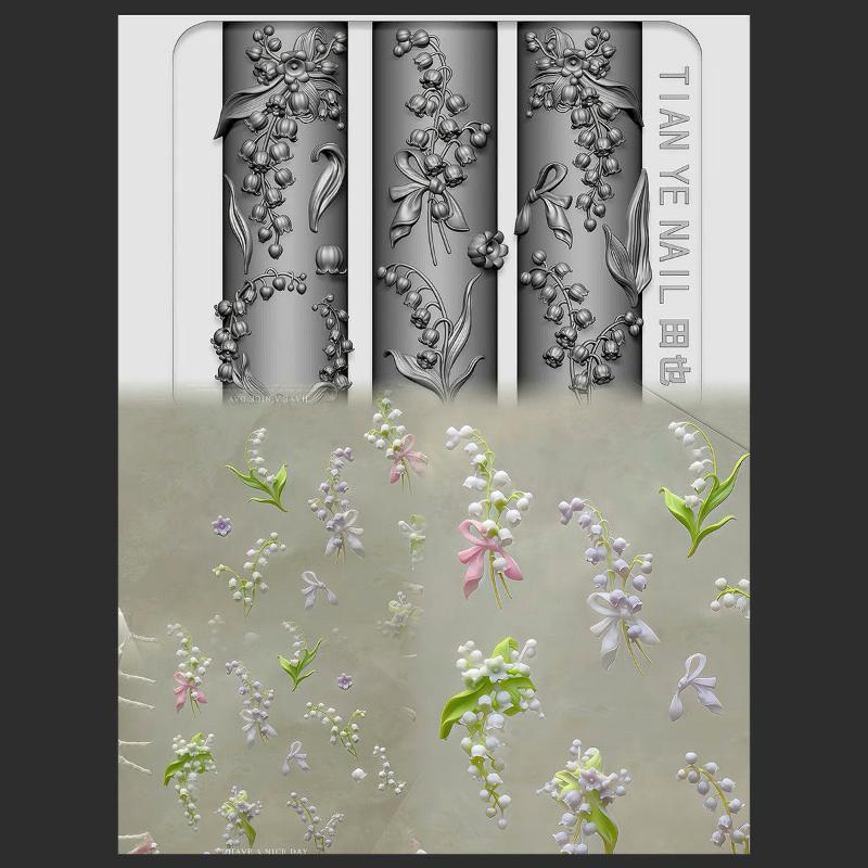 Z. Flowers Series 3D Curved Na - Resin Art Zone recension och pris