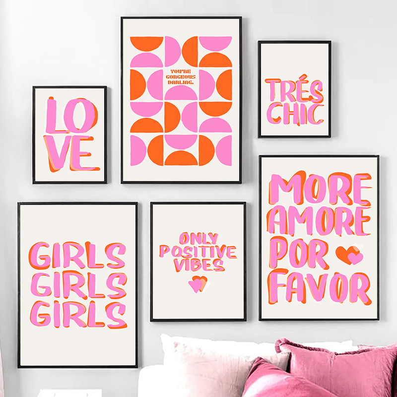 Nordic Only Positive Vibes Gir - Resin Art Quote recension och pris