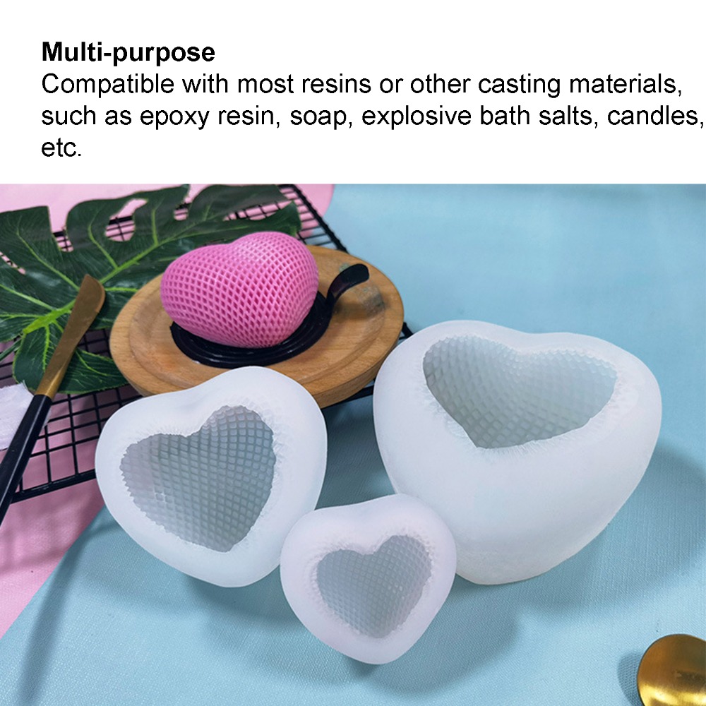 Resin Casting Mould Woven Hear - Resin Art Heart recension och pris