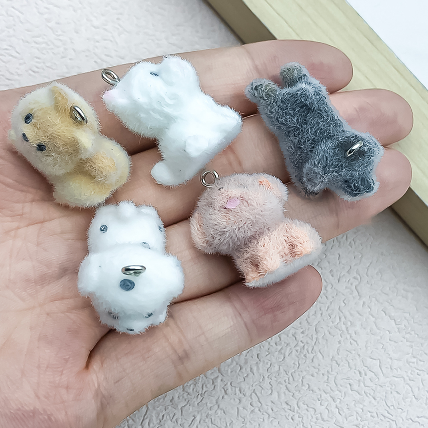 5pcs&1pc Flocked Resin Animal  - Resin Art Bracelet recension och pris