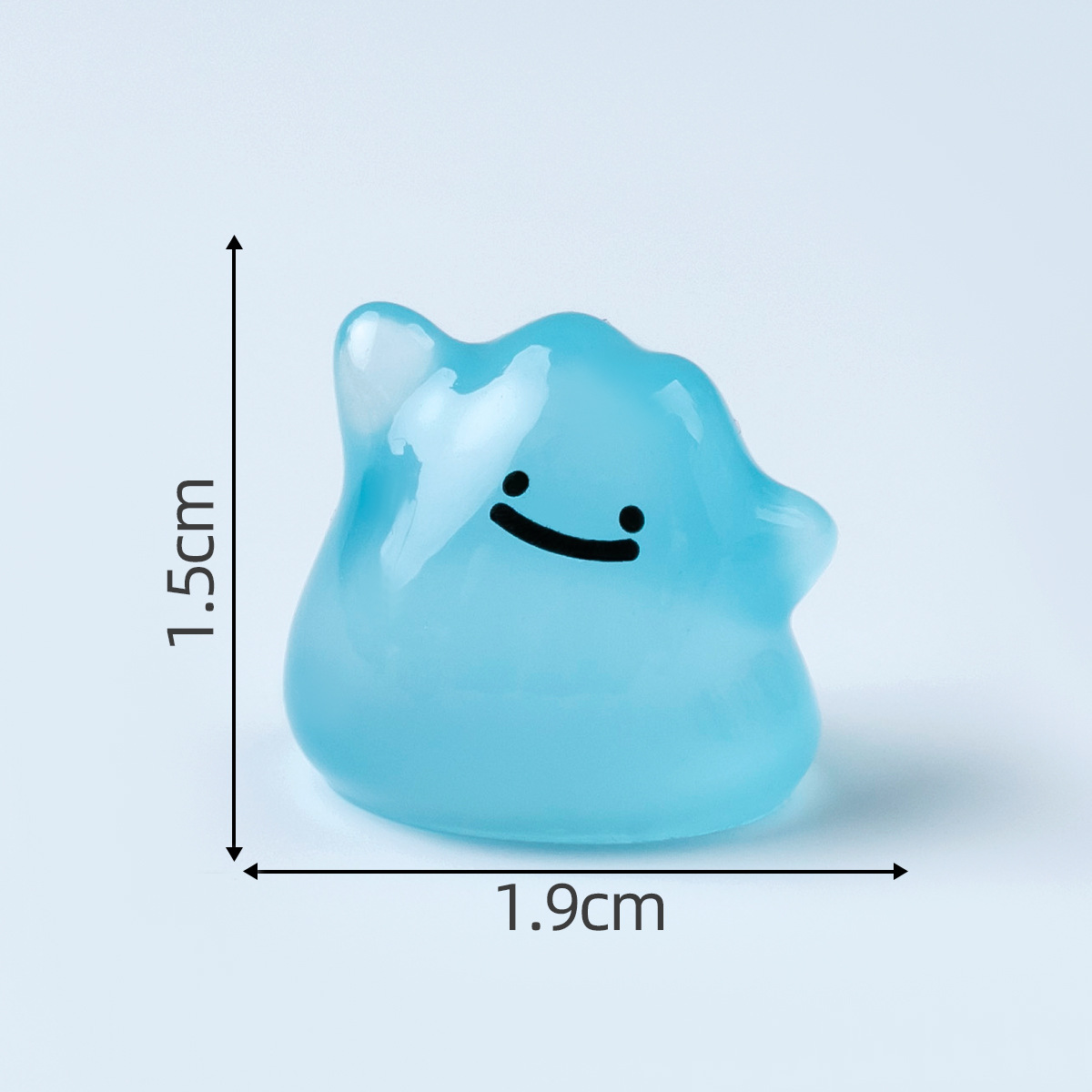 6Pcs/Set Kawaii 1.5cm Luminous - Resin Art Light recension och pris