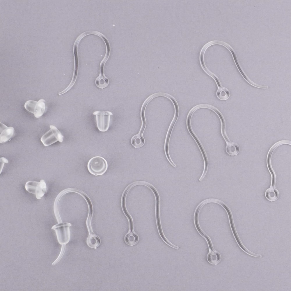 40pcs Clear Plastic Earring Ho - Resin Art Jewellery Kit recension och pris