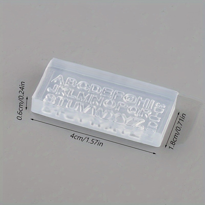 3D Letter Nail Art Silicone Mo - Resin Art Zone recension och pris